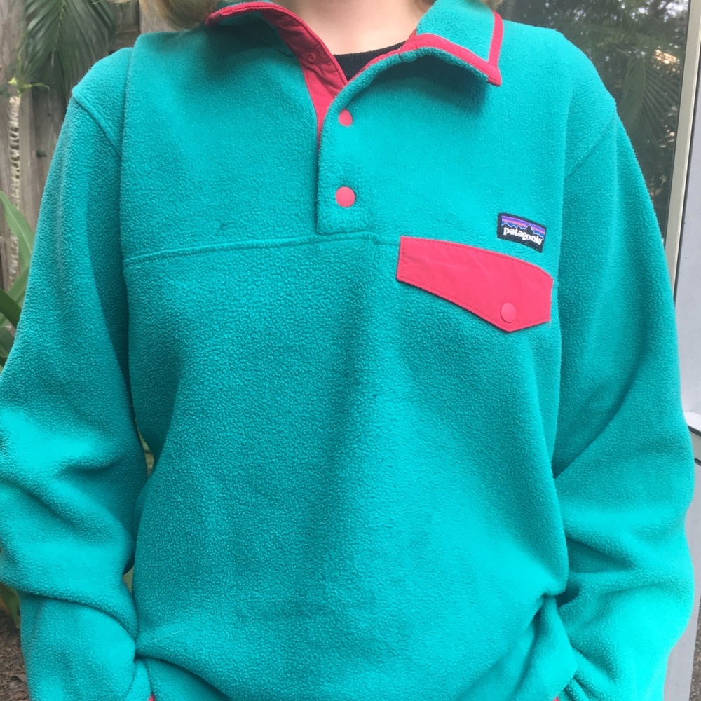 Vintage Patagonia Fleece Pull Over Synchilla